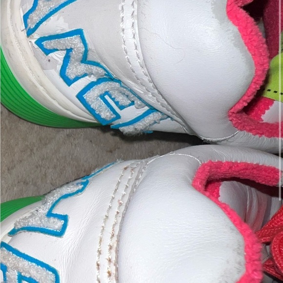Chanel neon sneakers! Sz 38.5 - Picture 10 of 15